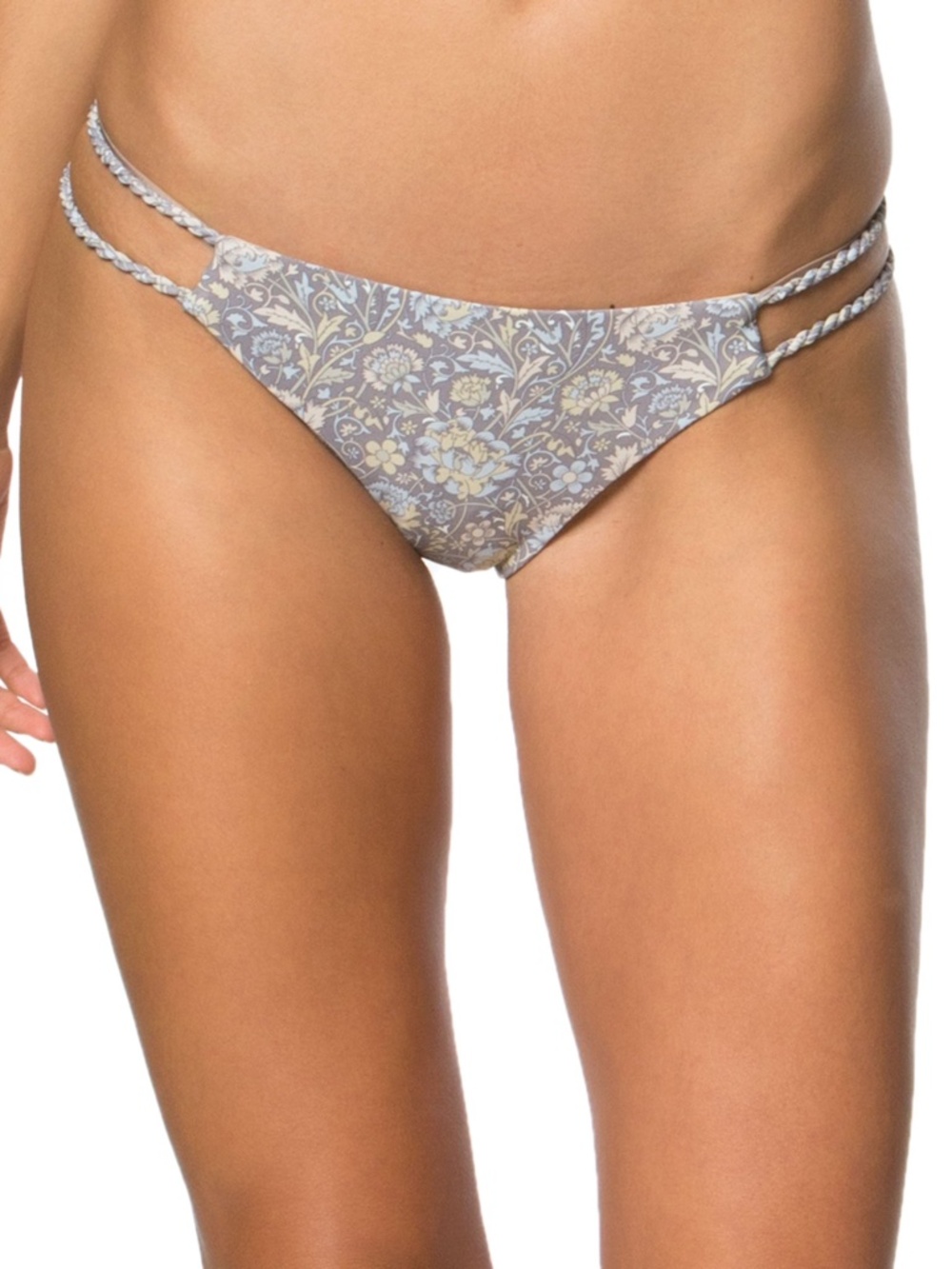 (NWT) O'Neill Cadence Twist Side Floral Bikini Bottoms Size L